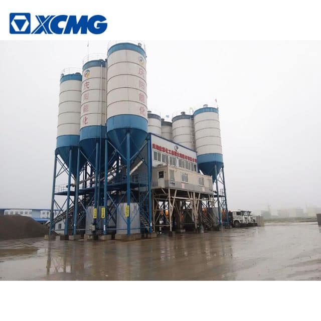 XCMG schwing official 90m3 mobile concrete batching plant HZS90VG China new concrete plant price
